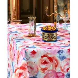 رومیزی سفره ای طرح رزالین